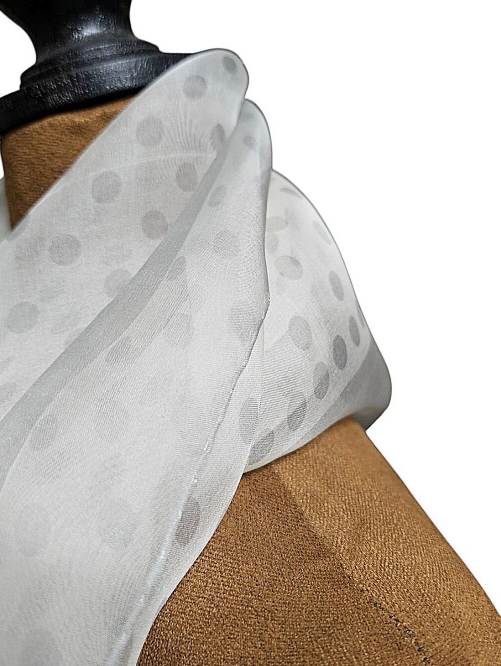 CHRISTIAN DIOR ORGANZA SCARF - Picture 5 of 14
